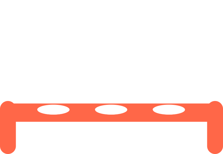 an illustration of three different icecreams being presented in a serving rack